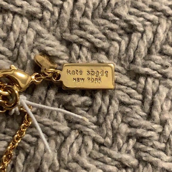 Kate Spade "take a bow" baja long scatter necklace - Picture 8 of 16